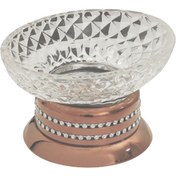Resim Pure Crystal - Pvd R.g. Set Üstü Sabunluk Aks-1205 