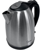 Resim AboutThePerfect Paslanmaz Çelik Su Isıtıcı 1.7 Lt, Kaynama Uyarı Sistemi, Gri Renk 