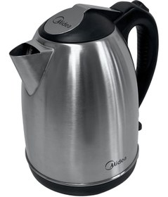 Resim AboutThePerfect Paslanmaz Çelik Su Isıtıcı 1.7 Lt, Kaynama Uyarı Sistemi, Gri Renk 