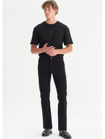 Resim Wrangler Texas Denim Pantolon Black Black 