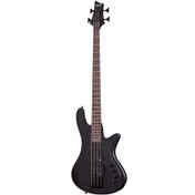 Resim Schecter Stiletto Stealth-4 Bas Gitar (Satin Black) 