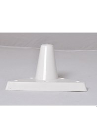 Resim Zeygen Sena Plastik Mobilya Baza Koltuk Kanepe Ayak 4 Adet 10 Cm Beyaz 