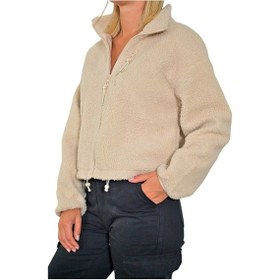 Resim Only Kadın Bej Teddy Ceket - 15294363 001 