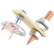 Resim Creatorally Kaynak Desteği Toprak Kelepçesi Bakır Manyetik Kaynak Toprak Kelepçesi Kırlangıç Kuyruğu Kaynak Aksesuarları ile Güçlü Mıknatıs (Yurt Dışından) 