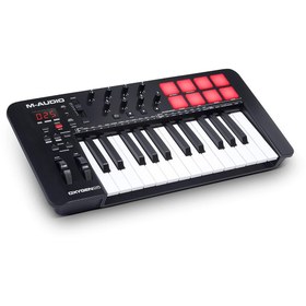 Resim Hype Store M-Audio Oxygen 25 V – 25 tuşlu USB MIDI klavye denetleyicisi, Beat Pad'li, Smart Chord & Scale modlu 