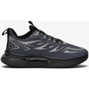 Resim Liger Erkek Günlük Koşu Yürüyüş Spor Ayakkabı SİYAH - SİYAH 