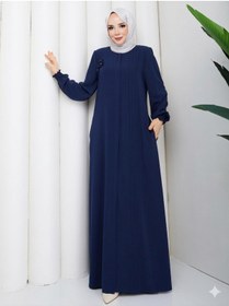Resim moda asmila Özel Günler İçin Terletmez Ferace Broş Hediyeli 