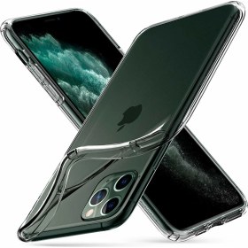 Resim Case 4U Apple iPhone 11 Pro Kılıf Ultra İnce Silikon Arka Kapak İmax Şeffaf 