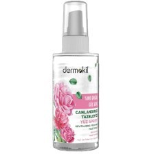 Resim Dermokil Doğal Gül Suyu Canlandırıcı Tazeleyici Yüz Spreyi 50 ml 