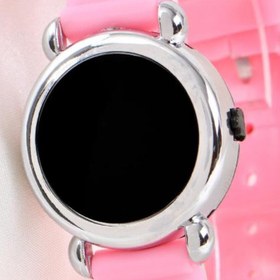 Resim Pinkoli Pembe LED Silikon Kordonlu Şık Şirin Çocuk Kol Saati ST-304142 