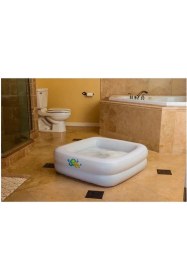 Resim MCM Group Bestway Şişme Zemin Bebek Havuz - Küveti (86 x 86 x 25CM) 51116 