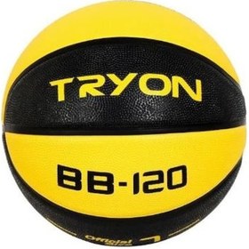 Resim Tryon Siyah-Sarı Basketbol Topu Bb-120 