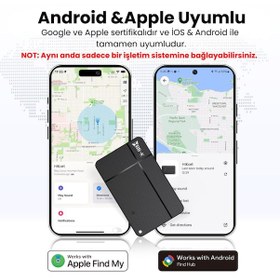 Resim Hi Kart Apple Uyumlu iOS &android Takip Cihazı & Dijital Kartvizit Siyah Tekli Paket 