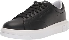 Resim Armani Exchange Armani Exchange Erkek, Basic, Back Extended logo, spor ayakkabı, siyah Spor Ayakkabı Erkek 