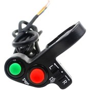 Resim Dinosaurs Motosiklet Gidon Anahtarı Korna Dönüş Sinyalleri Düğmesi Işık Anahtarı Altın 