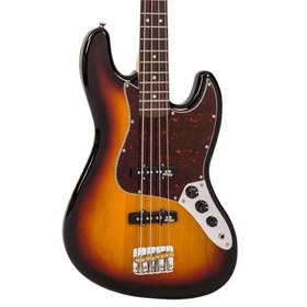 Resim Vintage VJ74 Reissued 4 Telli Bas Gitar - Sunset Sunburst 