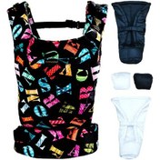 Resim Mamadusbaby Harfler Yenidoğan Set Ergonomik Kanguru 
