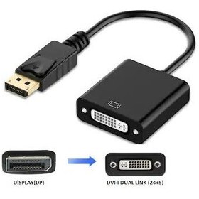 Resim Platoon Display Port To DVI Display Port Çevirici Displayport DVI Çevirici 