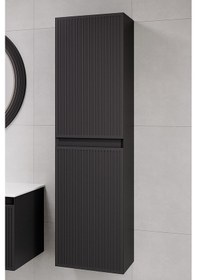 Resim Denko Belgrad 40 Cm Antrasit Banyo Çamaşır Boy Dolabı Antrasit 