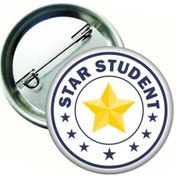 Resim Panayiri Star Student Öğrenci Rozeti Çok Renkli 