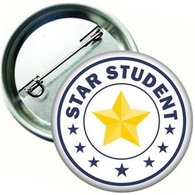 Resim Panayiri Star Student Öğrenci Rozeti Çok Renkli 
