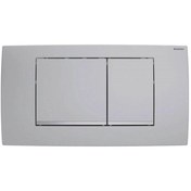 Resim Geberit Twinline 30 Kumanda Kapağı Çift Basmalı Mat Krom - 115.88 Geberit