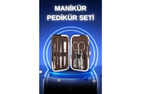 Resim MiraLive Manikür Pedikür Seti 7 Parça Tırnak Mantarı Tırnak Batığı Temizleme Taşınabilir 