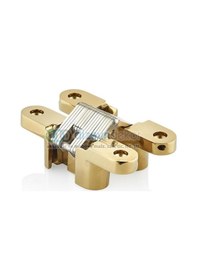 Resim 118 X 25 Mm Altın Sarı Gizli Akordiyon Kapı Menteşesi 