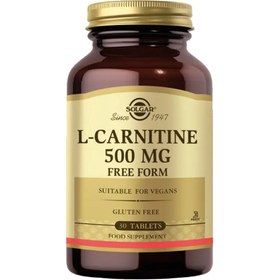 Resim SOLGAR Maxi L-Carnitine 500mg 30 Tablet 
