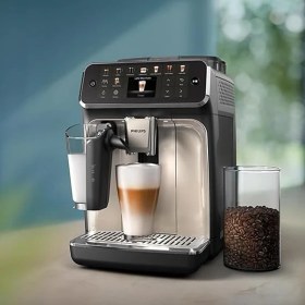Resim 5500 Serisi Lattego Tam Otomatik Espresso Makinesi - 20 Sıcak ve Soğuk Içecek, Quickstart, Silentbrew Teknolojisi, Dokunmatik Ekran, Kolay Temizleme (EP5547/90) 