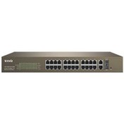 Resim tef1226p 24 port 10/100 24 port poe web yönetilebilir swıtch 2ge+2sfp (410w) TENDA TEF1226P 24 PORT 10/100 24 PORT POE WEB YÖNETİLEBİLİR SWITCH 2GE+2SFP (410W)