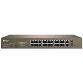 Resim tef1226p 24 port 10/100 24 port poe web yönetilebilir swıtch 2ge+2sfp (410w) TENDA TEF1226P 24 PORT 10/100 24 PORT POE WEB YÖNETİLEBİLİR SWITCH 2GE+2SFP (410W)