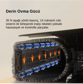 Resim Uwant D700 Pro Islak & Kuru Otomatik Dikey Süpürge Lacivert 