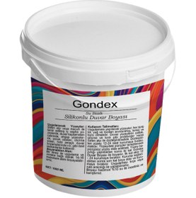 Resim GONDEX Plastik Tavan Boyası, İç Cephe Tavan Boyası 1000 ml, Beyaz, 1 LİTRE 