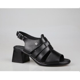 Resim Pierre Cardin Pc-54585 Siyah Kadın Topuklu Ayakkabı Siyah 