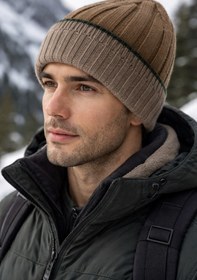 Resim LAGRANZE Yün Viskon Premium Winter Erkek Bere 