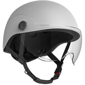 Resim Lyon Dlloer Yarım Motosiklet Kaskı - Gri Gri 