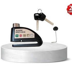 Resim Depomıx 110 Db Alarmlı Disk Fren Kilidi Su Geçirmez Çelik Gövde Motolet Güvenlik Hatırlatıcı 