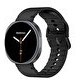 Resim Bix TSW3 42 MM Ultra İnce 1.32 inç AMOLED Ekran Bluetooth Aramalı Metal Çerçeve Nabız SpO2 Ölçer Akıllı Saat Siyah 