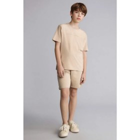 Resim DeFacto New Regular Fit Bisiklet Yaka Kısa Kollu Tişört Erkek Çocuk G9417A826SM 