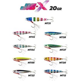 Resim Fujin Jig-x 20gr Light Jigging Jig Yem Mt39 Crash Crown 