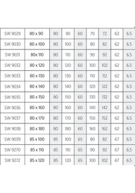 Resim Shower 80X180 Dikdörtgen Monoblok Duş Teknesi 