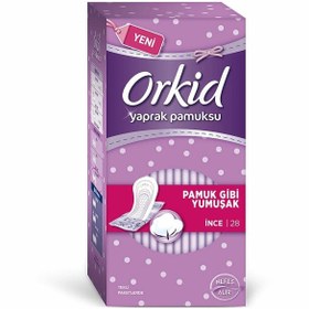 Resim Orkid Günlük Koruma Hijyenik Ped Normal 28'li 