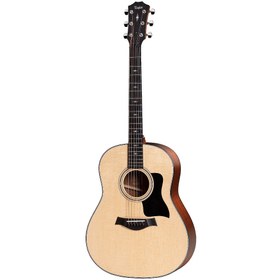 Resim Taylor 317 V-Class Grand Pacific Akustik Gitar (Natural) 