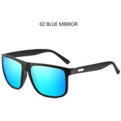 Resim Snqp Vintage Kare Unisex Güneş Gözlüğü - Sürüş & Balıkçılık Uv400 Gözlükıce Blue51gri Gri 