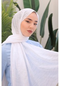 Resim Silk Home Olinda Şal 49001-34 Beyaz 