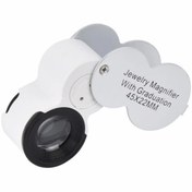 Resim -45x22 Ledli Para Algılama Ve Mezuniyet Takı Değerleme Büyüteç 