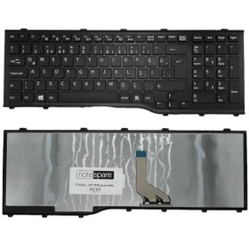 Resim Notespare Fujitsu Siemens LifeBook N532, NH532 Uyumlu Notebook Klavye Siyah TR 