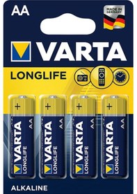 Resim VARTA LONGLIFE POWER ALKALİN AA KALEM PİL 4LÜ PAKET FİYAT 