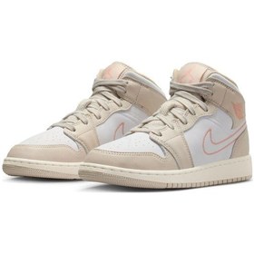 Resim Air Jordan 1 Mid Se Gs Basketbol Ayakkabısı Hq5879-100 Çok Renkli 